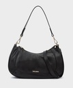 ARES - Bolso de piel con cierre de cremallera para mujer.