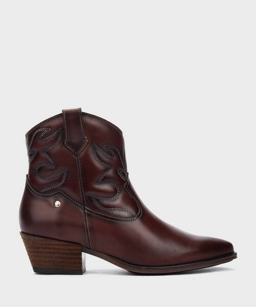 [W5Z-8551] VERGEL - Botines de tacón con cremallera para mujer. (35)
