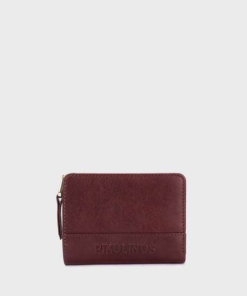 ALCUDIA - Cartera pequeña con cremallera para mujer