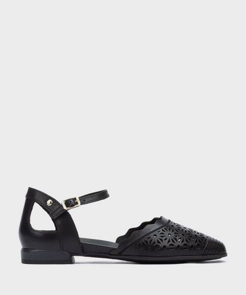 BENISSA - Sandalias planas de mujer con puntera cerrada