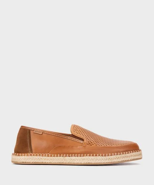 MIJAS - Mocasín con piso de yute para hombre