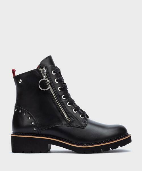 [W0V-8610C1] VICAR - Botín de suela track para mujer (35)