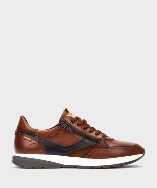 [M2B-6398C1] GETAFE - Deportivo con suela extra ligera y cierre cordones para hombre. (44)