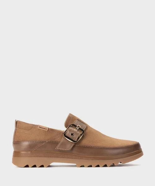 [W3W-4969SEC1] VIGO - Zapato extra ligero con hebilla para mujer (35)