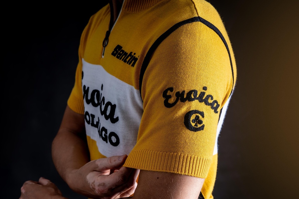 Maillot de lana Eroica Colnago
