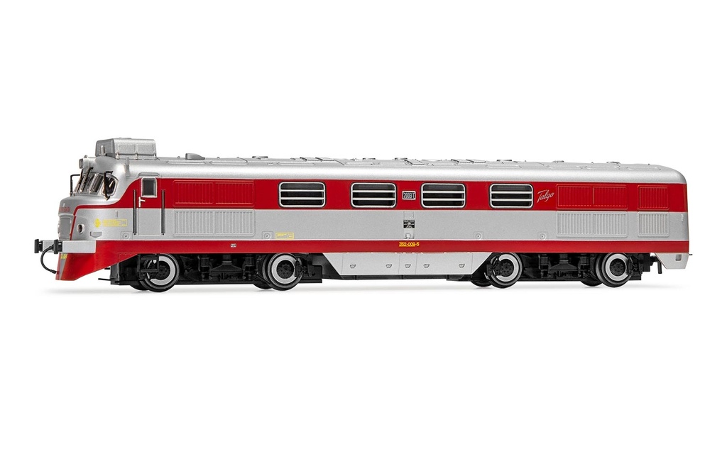 RENFE, locomotora diesel Talgo 2009 “Virgen de Gracia”, decoración original, cristales blindados, con aire, ép. IV, con decoder digital