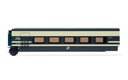 RENFE, Talgo Pendular, coche restaurante, versíon original azul/beige, ép. IV