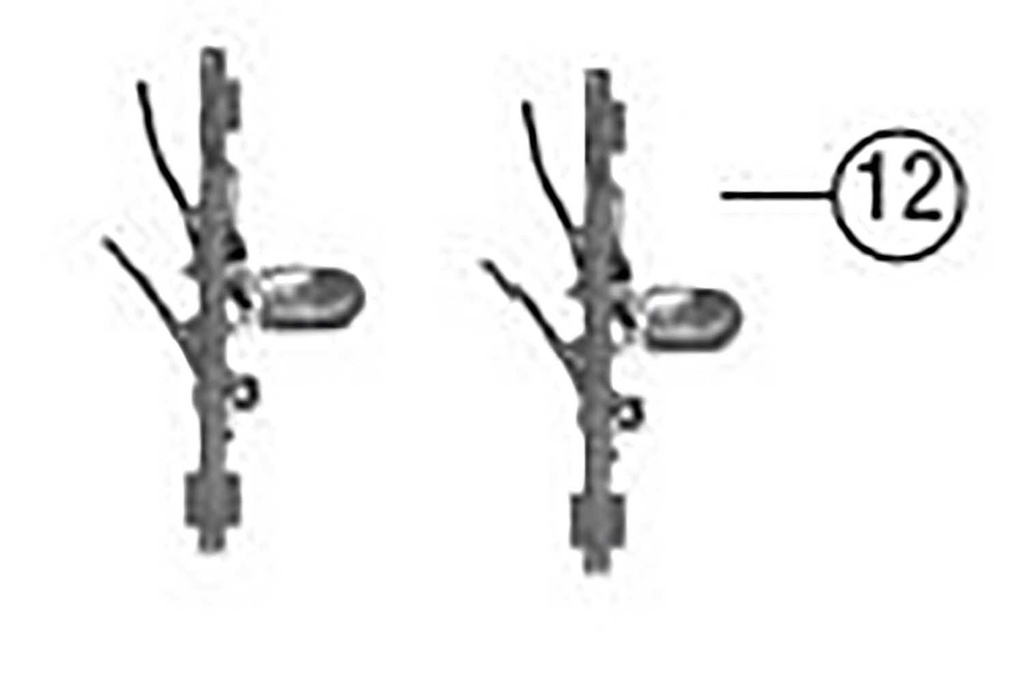 PCB de luz (2 piezas)