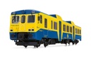 RENFE, set de 3 unidades, automotor diesel 592 en versión azul/amarillo, ép. IV-V, con decoder digital