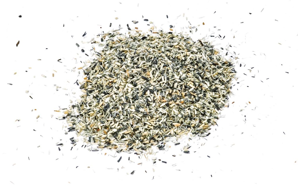 Material esparcido – Gris
