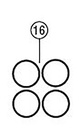 ruedas de tracción (4 unidades)