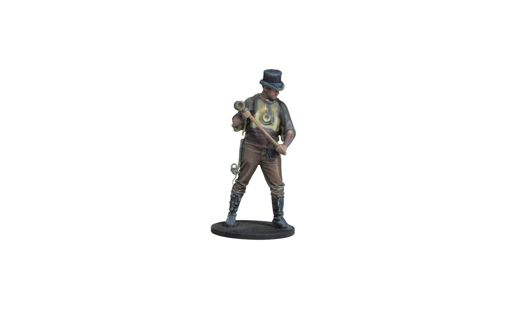 SteamPunk 'Adder Stone' 10cm figure