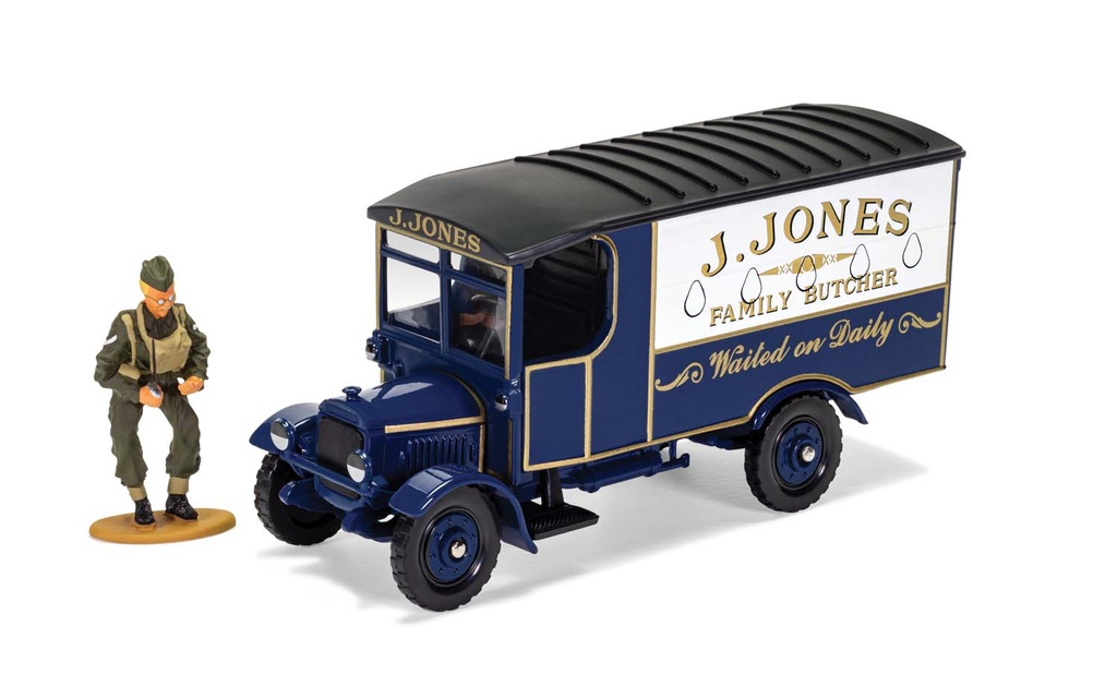 Dad‚Äôs Army J. Jones Thornycroft Van & Mr Jones Figurine