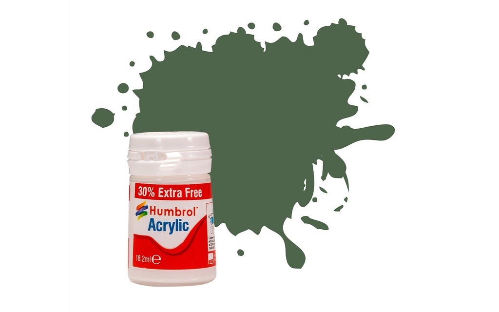 Acrylic Paint: 252 - RLM 82: Olivgrun - Matt - (14ml + 30% Extra Free Pot)