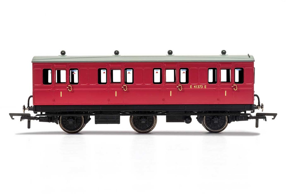 BR, 6 Wheel Coach, 1st Class, E41373 - Era 4