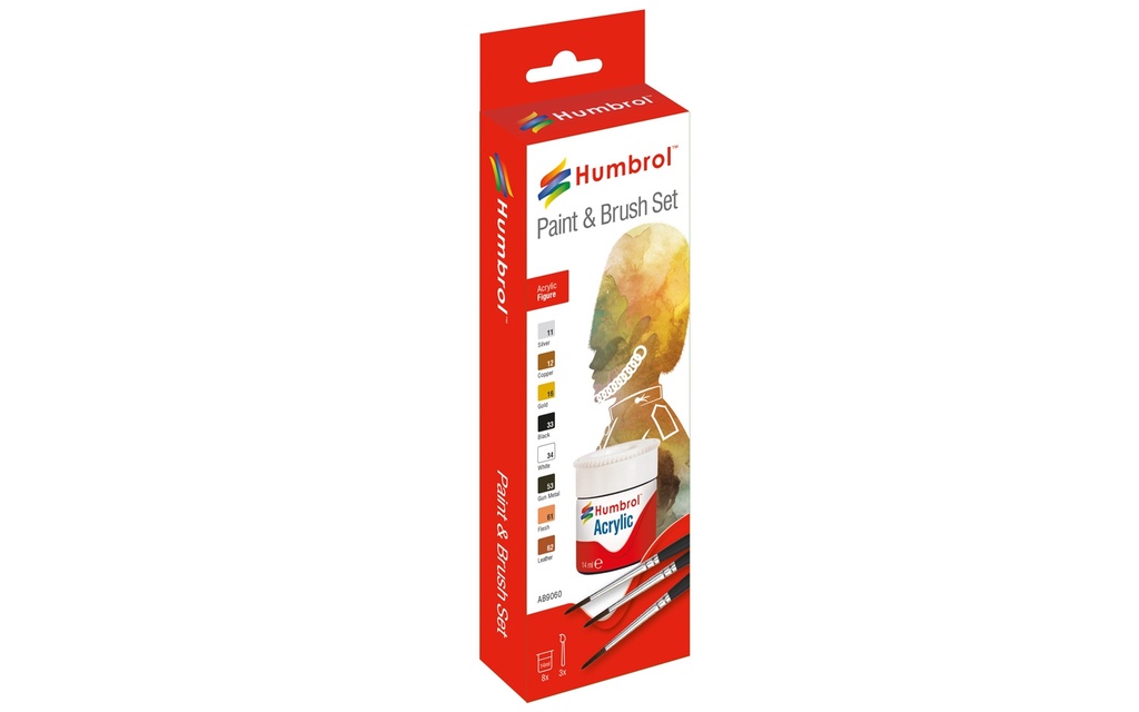 AB9060 Acrylic Figure Painting Set