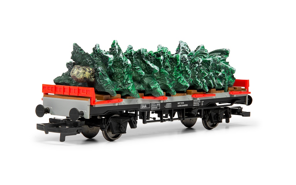 Carro porta-albero di Natale