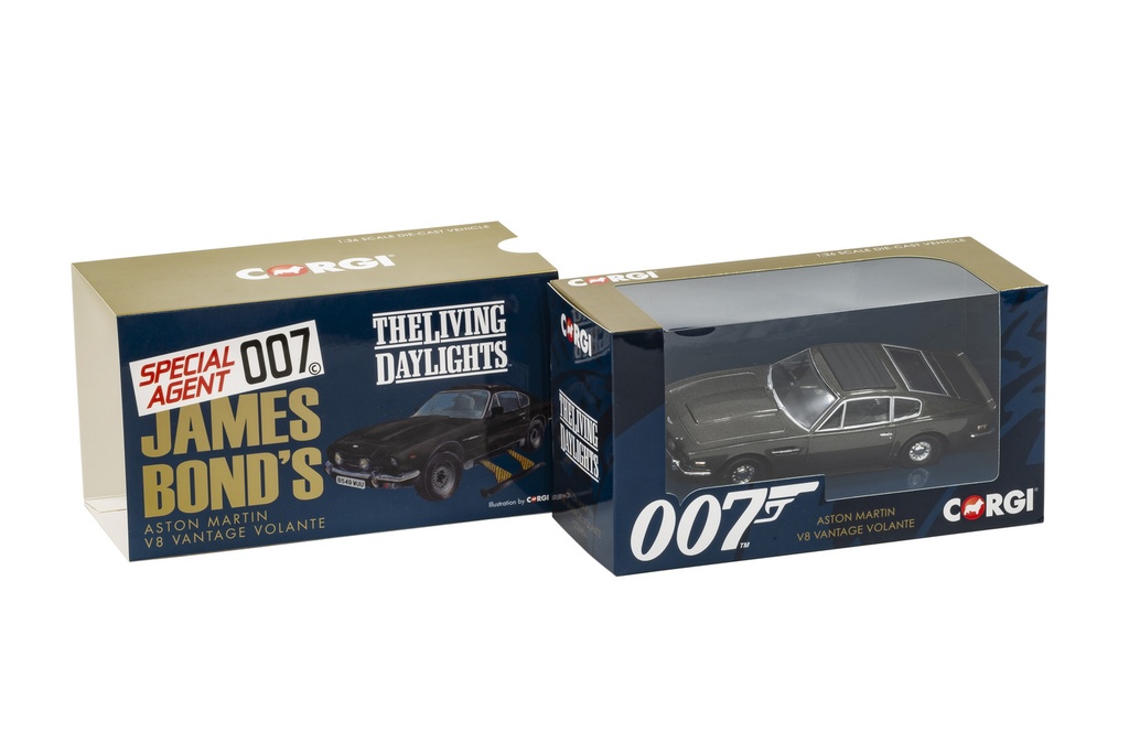 James Bond Aston Martin V8 Vantage Volante'The Living Daylights'