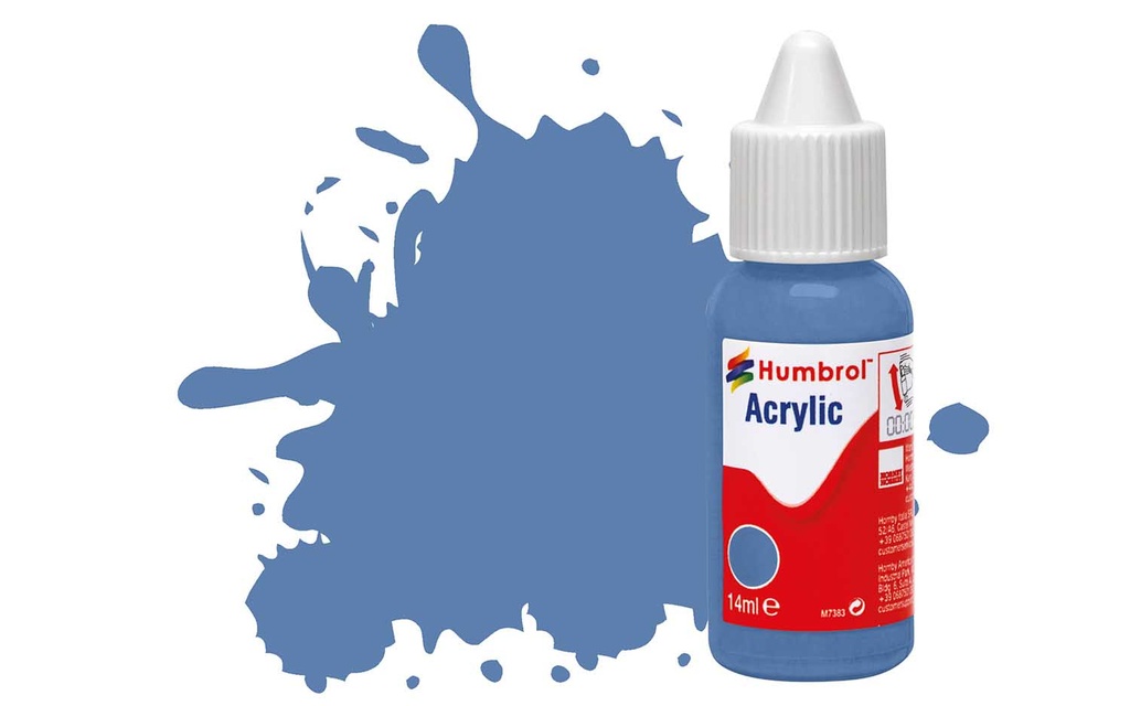 Acrylic Paint: 109 - WWI Blue - Matt - (14ml)