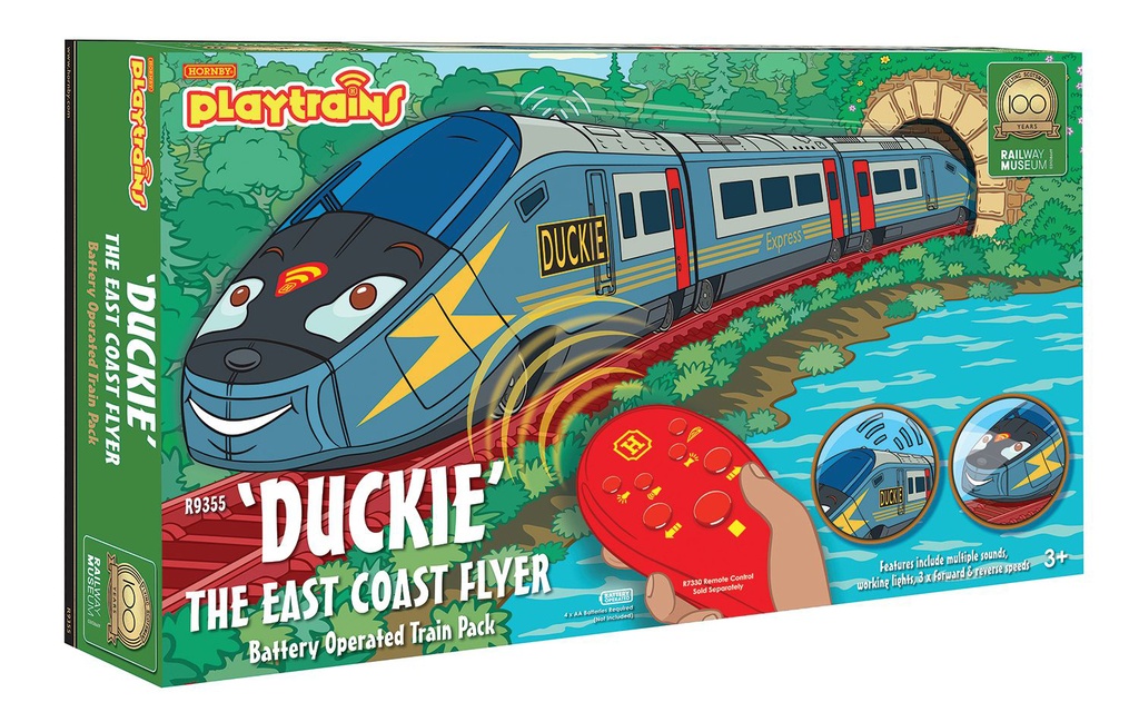 Treno telecomandato Duckie il viaggiatore dell'East Coast