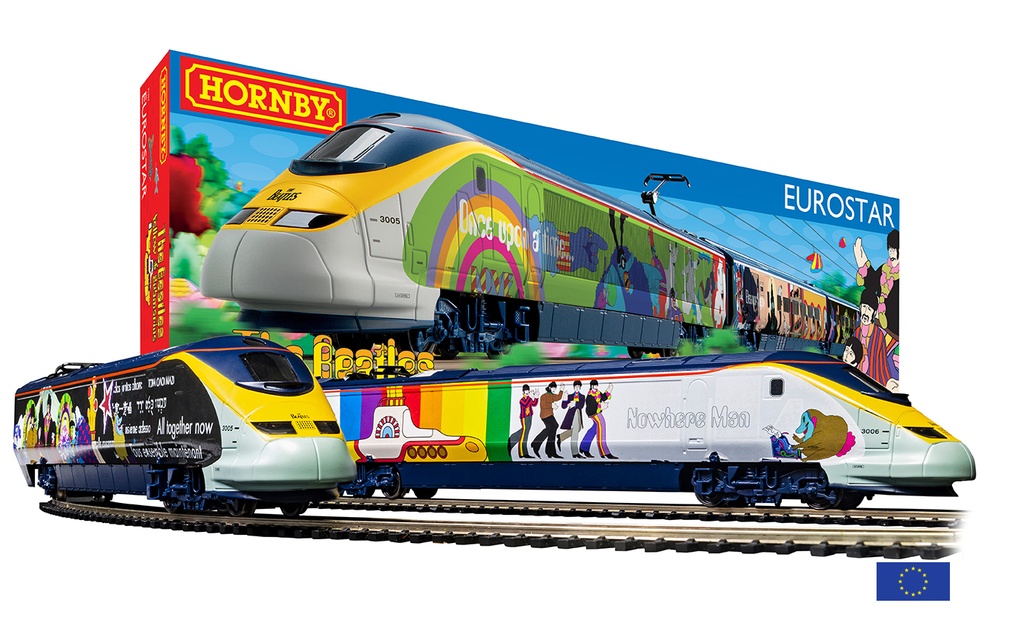 Trenino Eurostar 'Yellow Submarine' dei Beatles