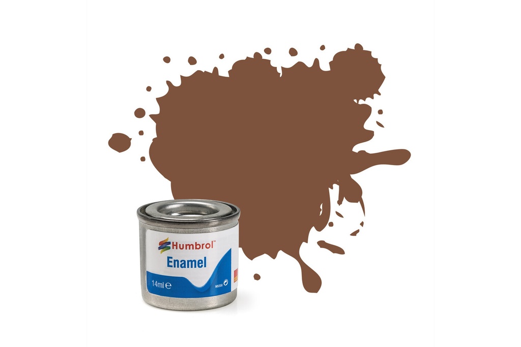 Enamel Paint: 186 - Brown - Matt - (14ml)