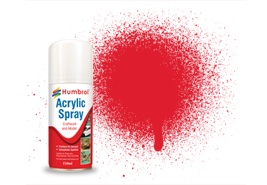 Acrylic Spray: 19 - Bright Red - Gloss - (150ml)