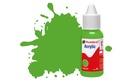Acrylic Paint: 208 - Fluorescent Signal Green - Gloss - (14ml)