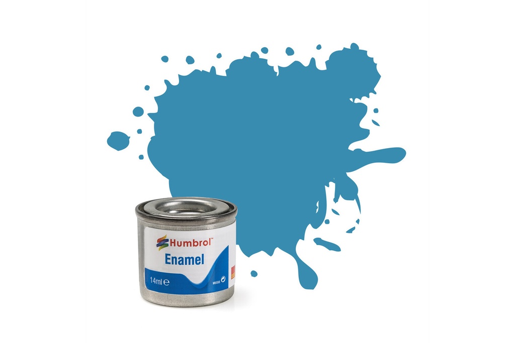 [AA0521] Enamel Paint: 48 - Mediterranean Blue - Gloss - (14ml)