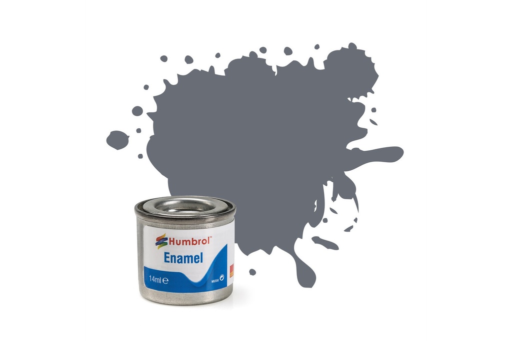 Enamel Paint: 5 - Dark Admiralty Grey - Gloss - (14ml)