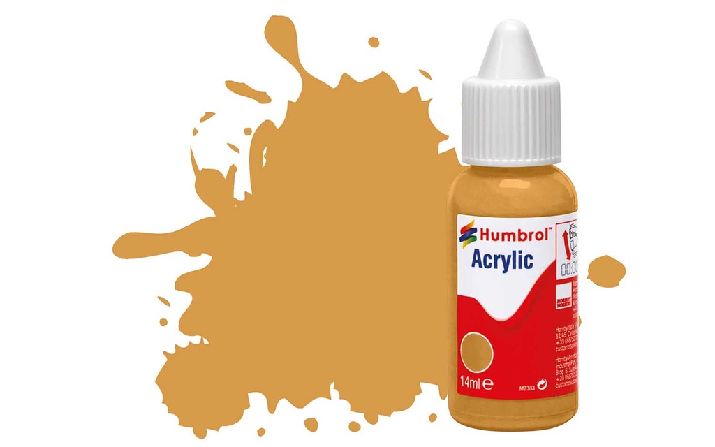 Acrylic Paint: 63 - Sand - Matt - (14ml)