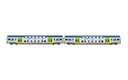 FS Trenitalia, set di 2 carrozze intermedie Vivalto, livrea DPR con vecchio logo Vivalto, ep. VI