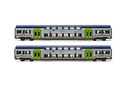 FS Trenitalia, set di 2 carrozze intermedie Vivalto, livrea DPR, nuovo logo "Vivalto", ep. VI