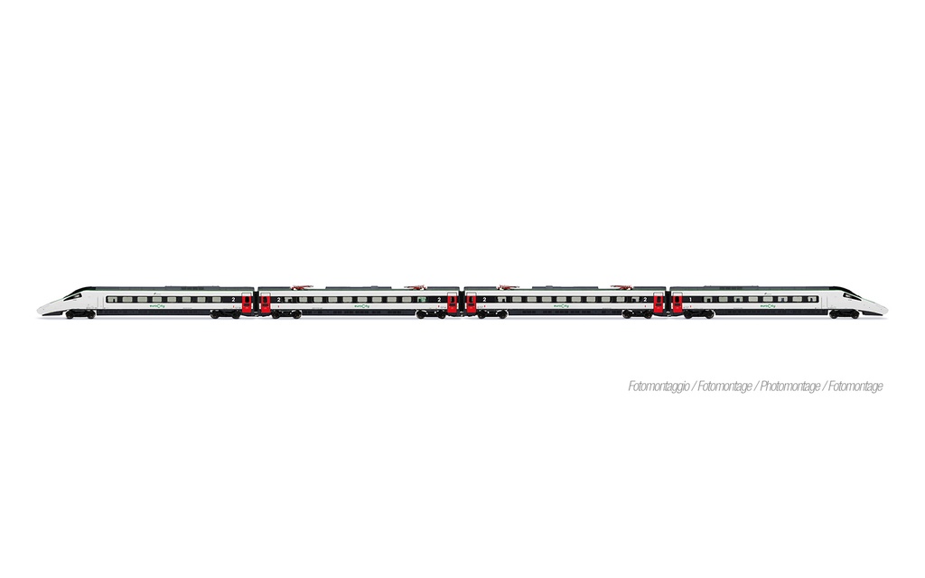 FS Trenitalia, set base di 4 unità, ETR 610, nuova livrea EuroCity