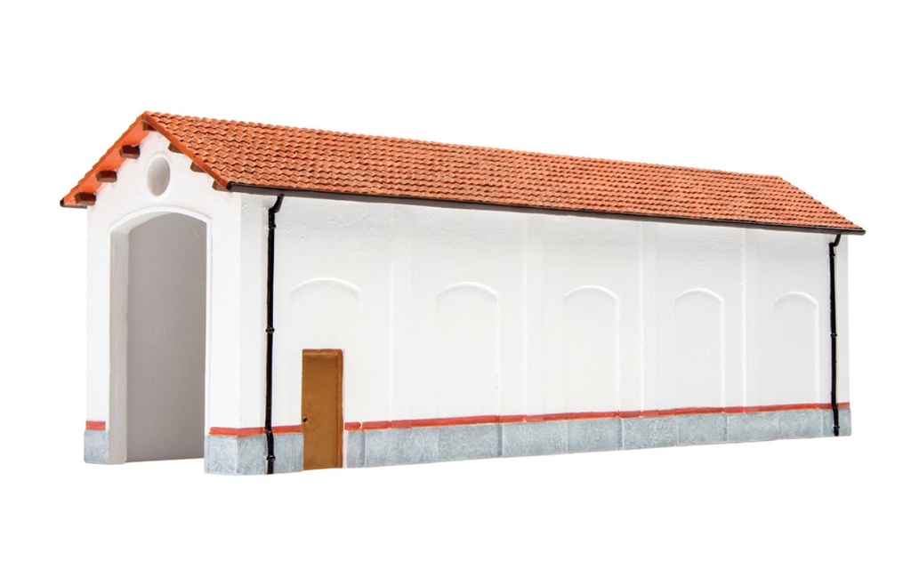 (H0 1:87) Piccola rimessa per locomotive