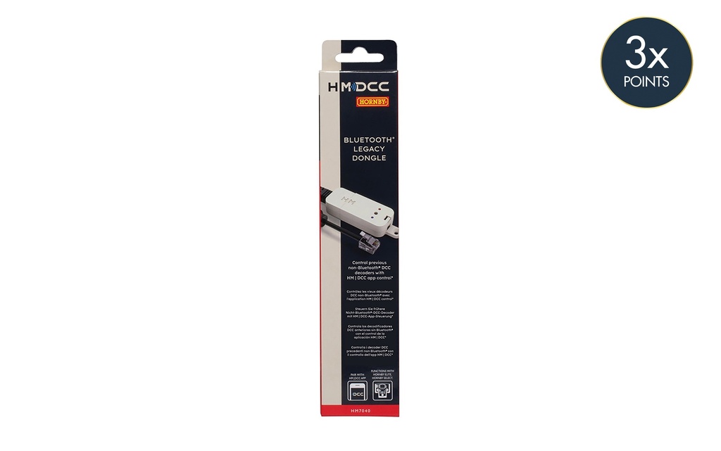 HM7040: Chiavetta di interfaccia per controller DCC esistenti