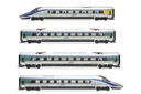 Cisalpino, set di 4 unità, elettrotreno ETR 610, livrea d'origine, ep. VI