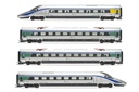 FS, set di 4 unità, elettrotreno ETR 610, livrea “Cisalpino”, ep. VI