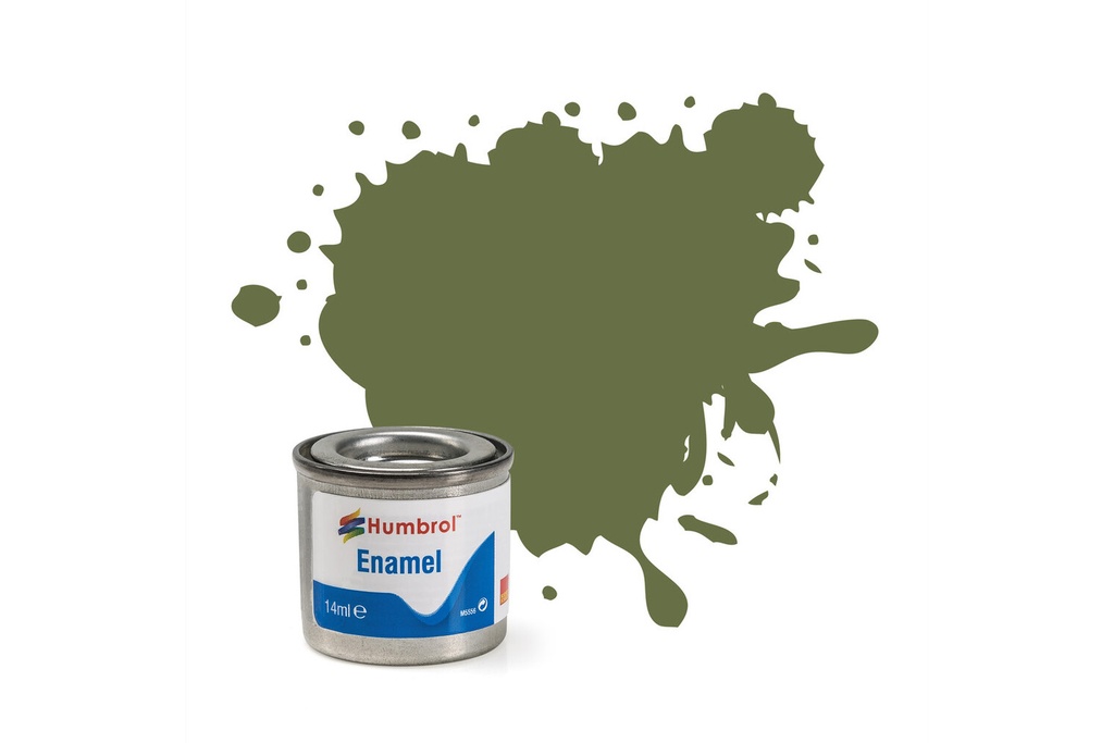 Enamel Paint: 80 - Grass Green - Matt - (14ml)