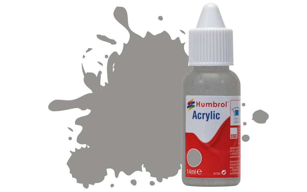 DB0126 Acrylic Paint: 126 - US Medium Grey - Matt - (14ml)