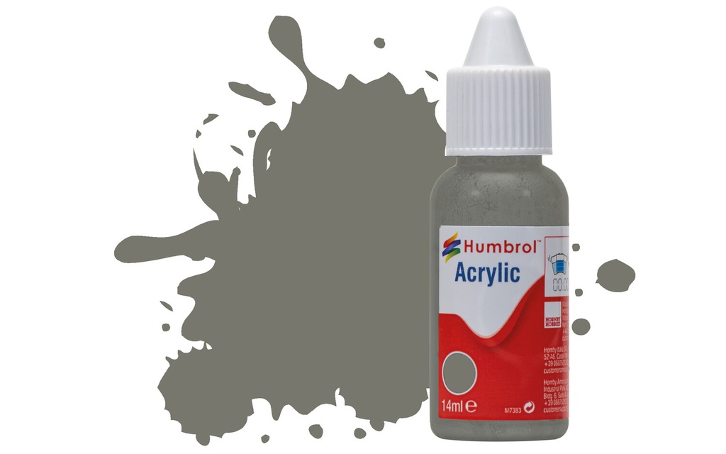 Acrylic Paint: 224 - Dark Slate Grey - Matt - (14ml)