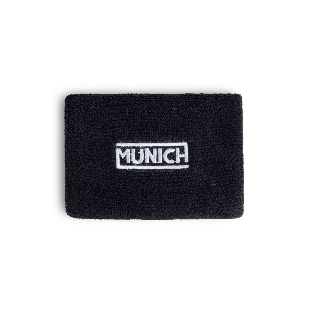 MUNICH Wristband cotton-latex black