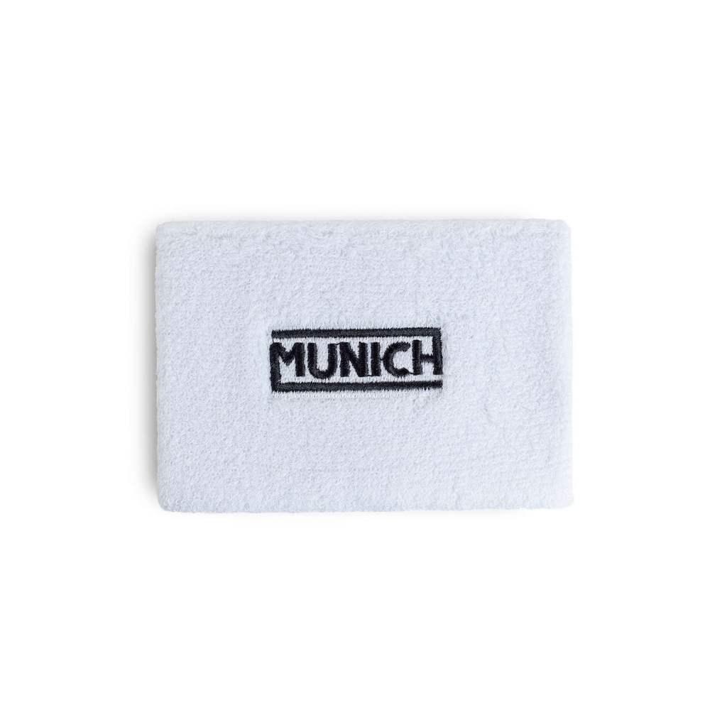 MUNICH Wristband cotton-latex white standard
