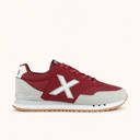 MUNICH DASH 2.0 292 Retro Running Sneakers with a timeless design Maroon, Light Grey and White