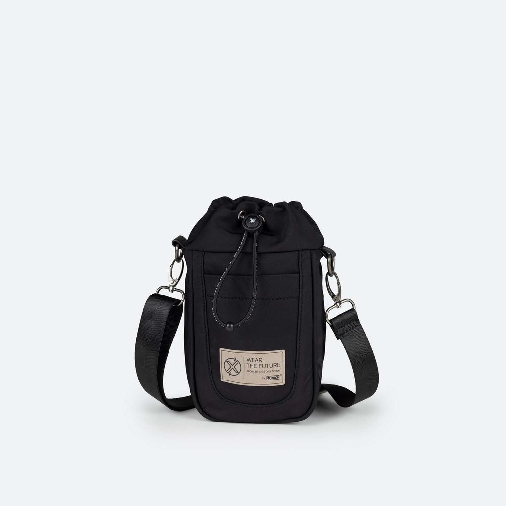 RECYCLED X 2.0 CROSBODY SLIM BLACK