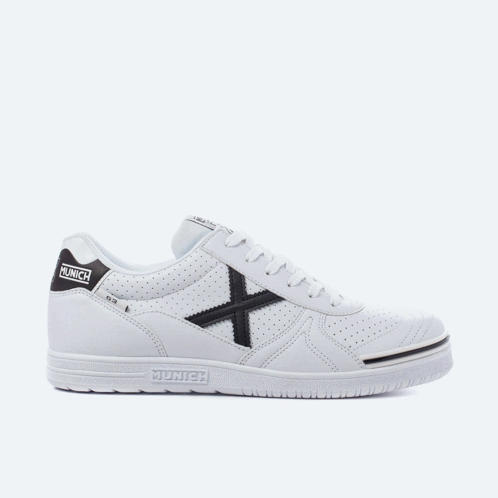[3111007-39] MUNICH G3 PROFIT 07 Zapatillas fÃºtbol sala Blanco y Negro (39)