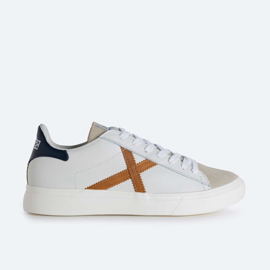 [8080079-39] MUNICH RETE 079 Retro tenis y skate Blanco y MarrÃ³n (39)