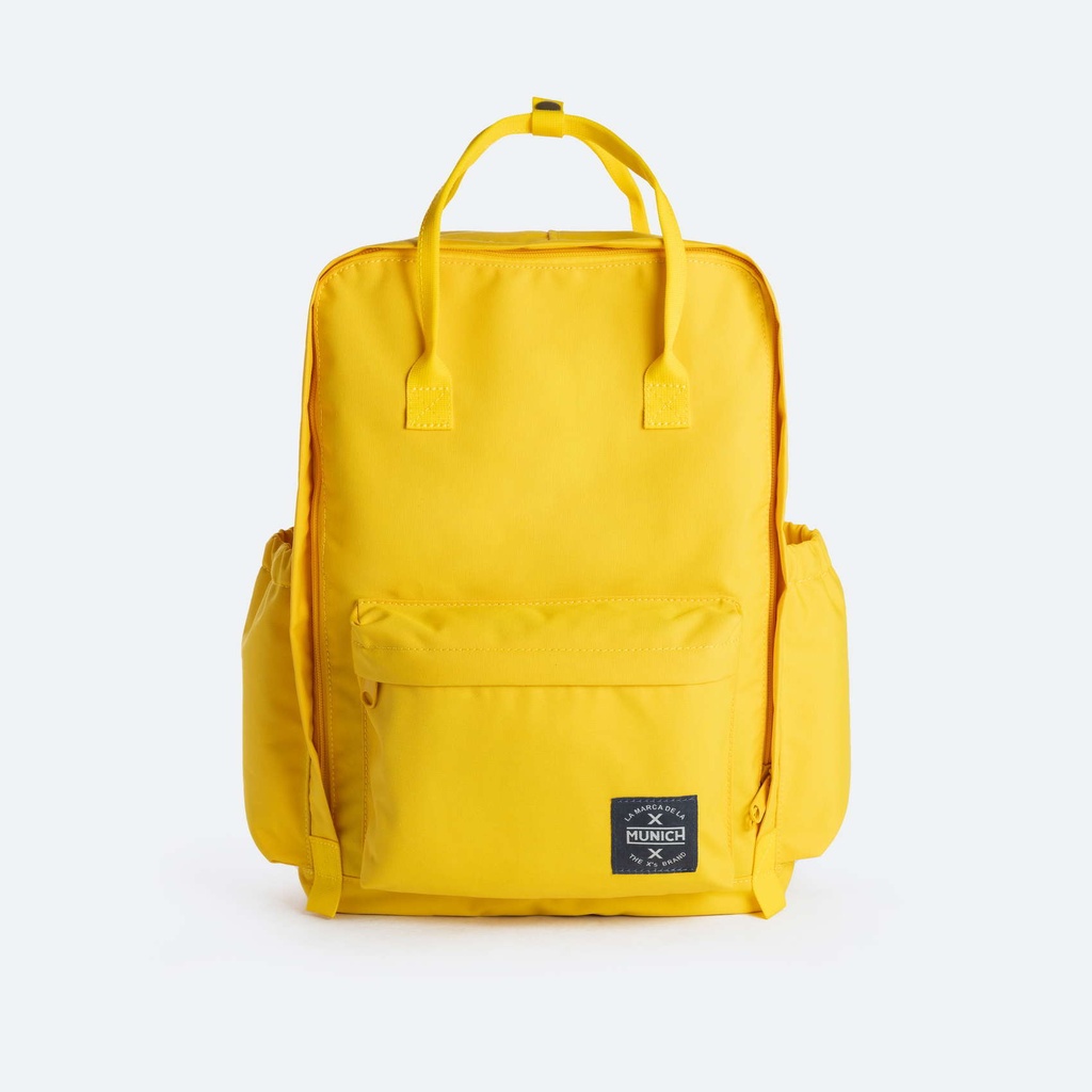 Mochila TÃ©cnica Impermeable Amarilla con Compartimento para PortÃ¡til BACKPACK LARGE. BACKPACK COUR.