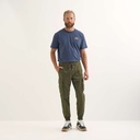 Pantalón MUNICH Cargo explore lifestyle de algodón-elastano khaki