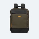 Mochila Kaki de Gran Capacidad con Compartimento para Botella JUNGLE BACKPACK SQUARE